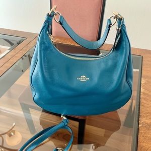 Coach purse with shoulder strap